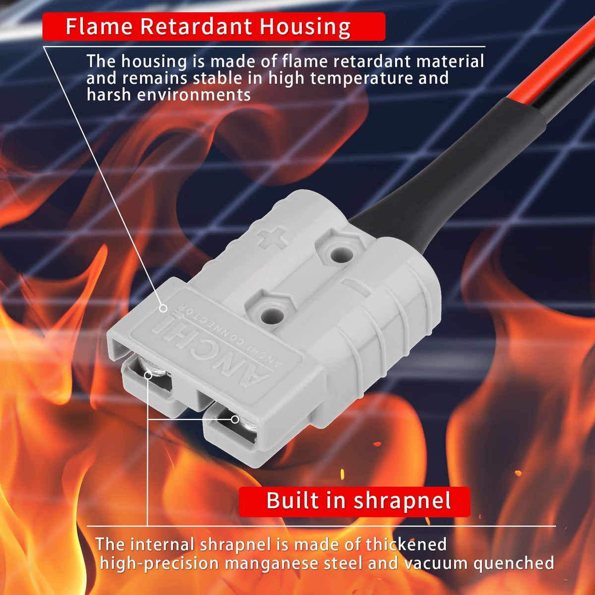 ELFCULB SB50 plug-in close-up shows tool-free quick connect