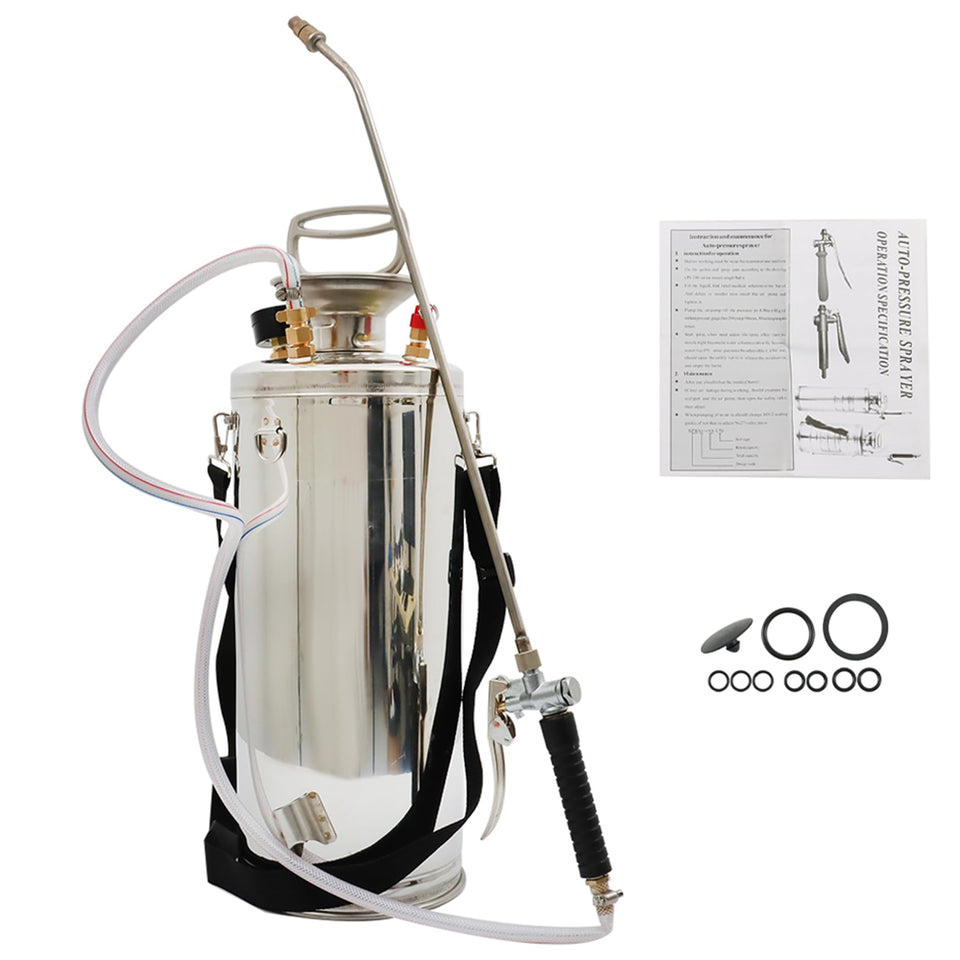 elfinrm stainless steel sprayer with 20in wand for precise garden application