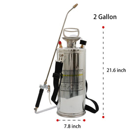 elfinrm stainless steel sprayer with 3ft hose extends reach for wide areas