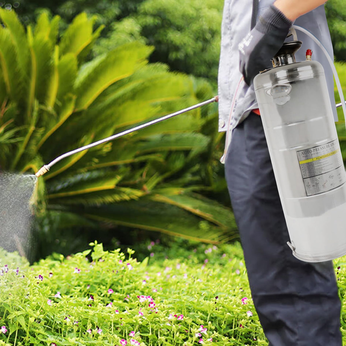 elfinrm adjustable nozzle tailors spray pattern precisely
