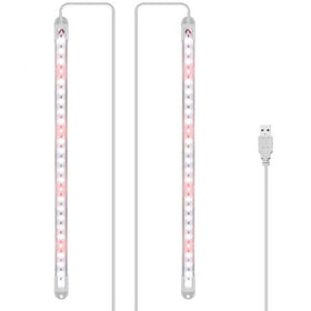 ELFTIA LED Grow Light Strip full spectrum 5500K for vibrant indoor plant color.