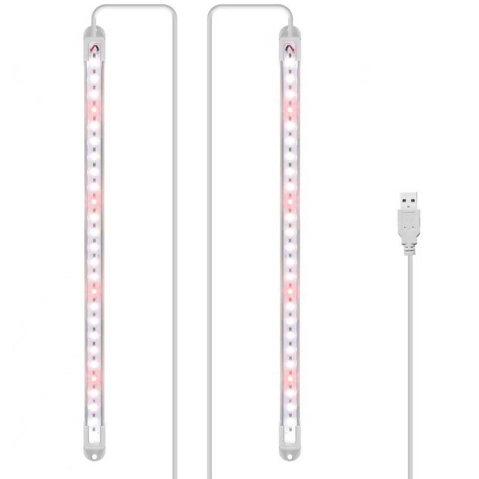ELFTIA LED Grow Light Strip full spectrum 5500K for vibrant indoor plant color.