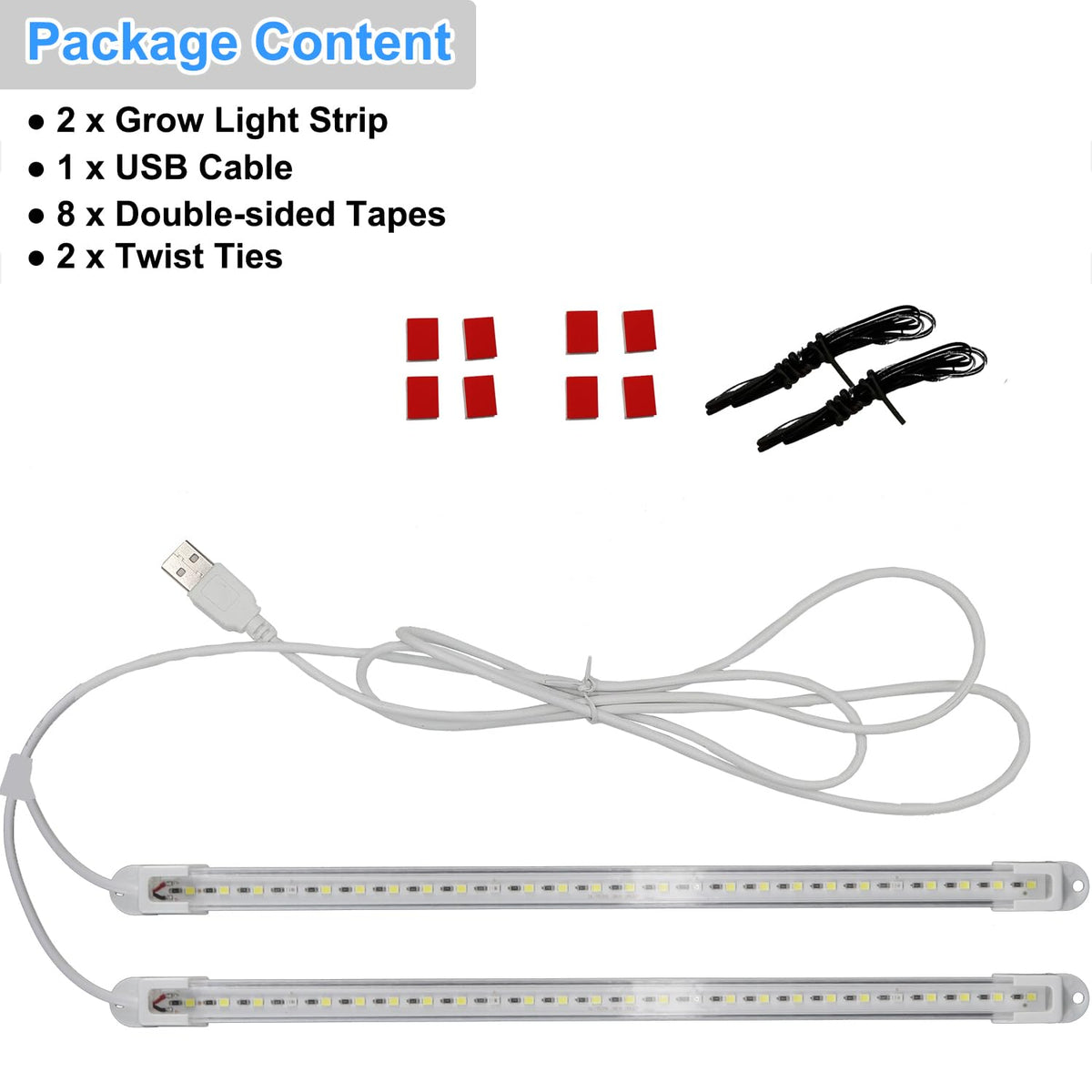 ELFTIA LED Grow Light Strip gift-ready packaging for plant lovers.