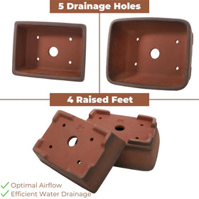ELFULLY matching drainage tray promotes clean spacing and moisture management