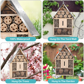 Elipark hanging design back hooks for easy installation on walls or trees