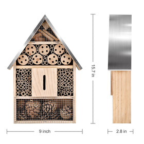 Elipark large capacity habitat suitable for bees, butterflies, and ladybugs