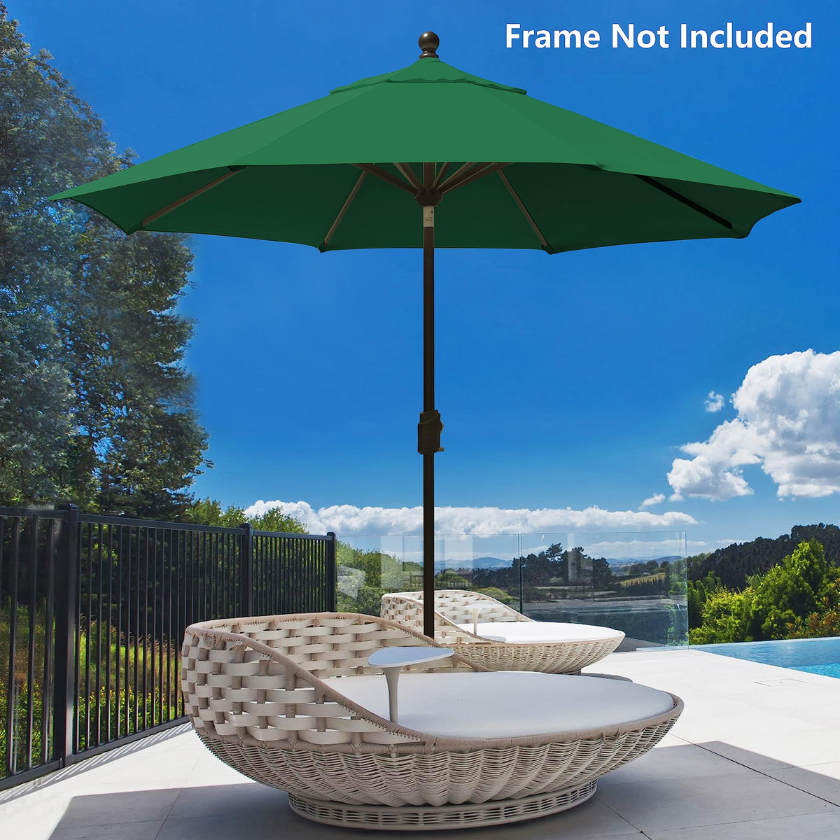 EliteShade easy-install canopy for quick replacement on compatible frames.