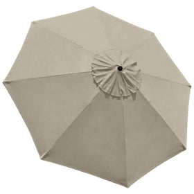 EliteShade market canopy fit for 9ft, 8-rib umbrellas.