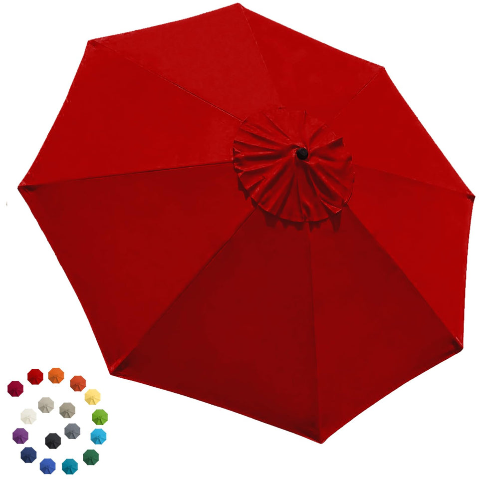EliteShade 9ft umbrella canopy cover for 8 rib models durable replacement