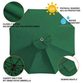 EliteShade UV-resistant fabric canopy delivers long-lasting sun protection.