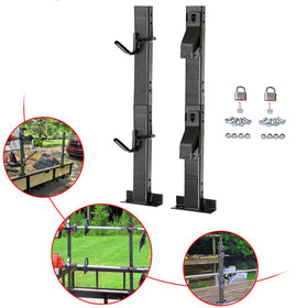ELITEWILL trimmer rack fits most straight-shaft trimmers for flexible setup.