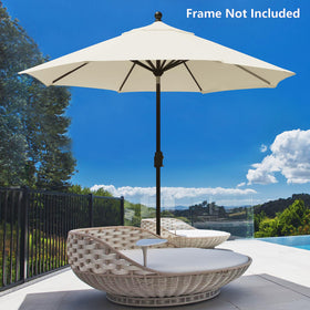 EliteShade easy-install canopy promotes quick, tool-free replacement.