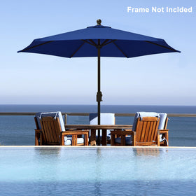 EliteShade 7.5ft replacement canopy outer stitching detail for longevity.