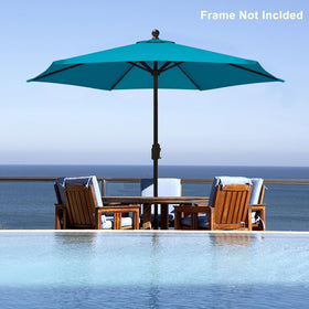 EliteShade teal canopy provides up to 95% UV protection outdoors