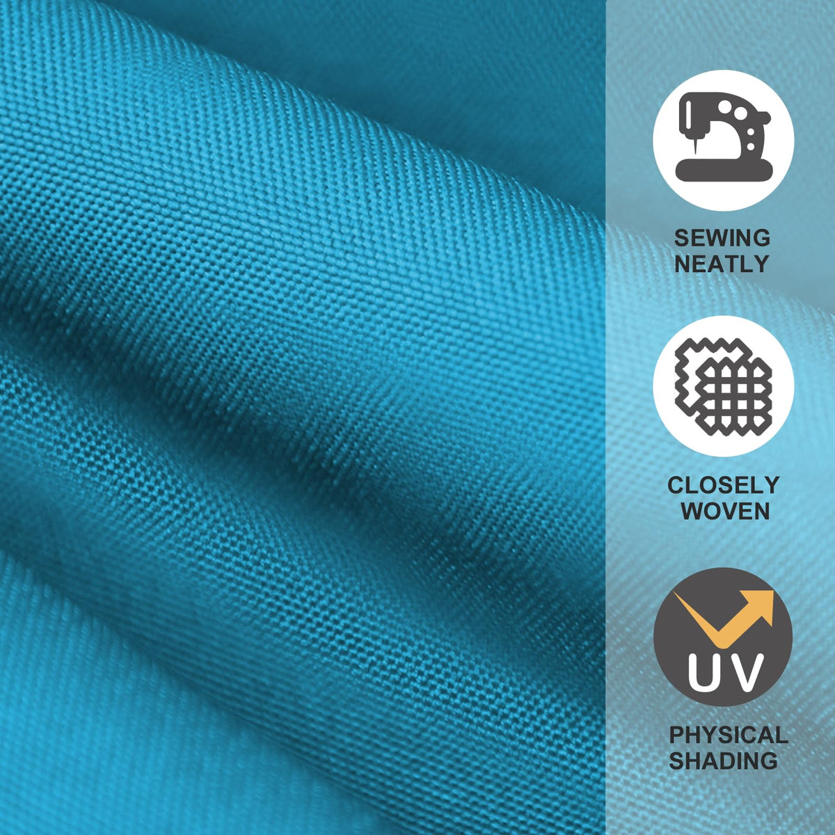 EliteShade canopy top hole design for centered pole fit