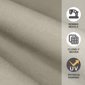 EliteShade canopy top hole can be widened to fit various frames