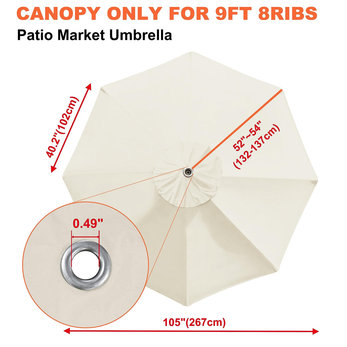 EliteShade vented canopy detail shows airflow design for comfortable shade.