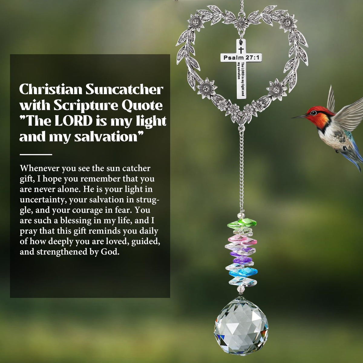 Elivida confirmation gift captures light and faith daily.