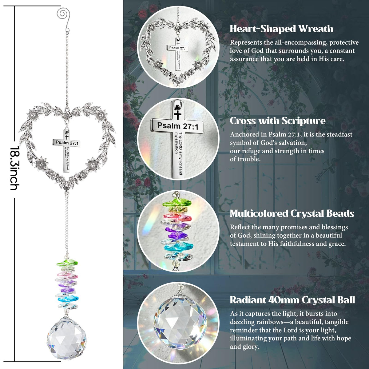 Elivida gift-ready suncatcher arrives beautifully packaged for gifting.