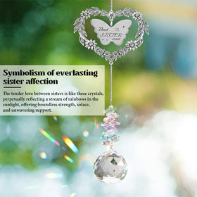 Elivida suncatcher suitable for indoor or outdoor hanging