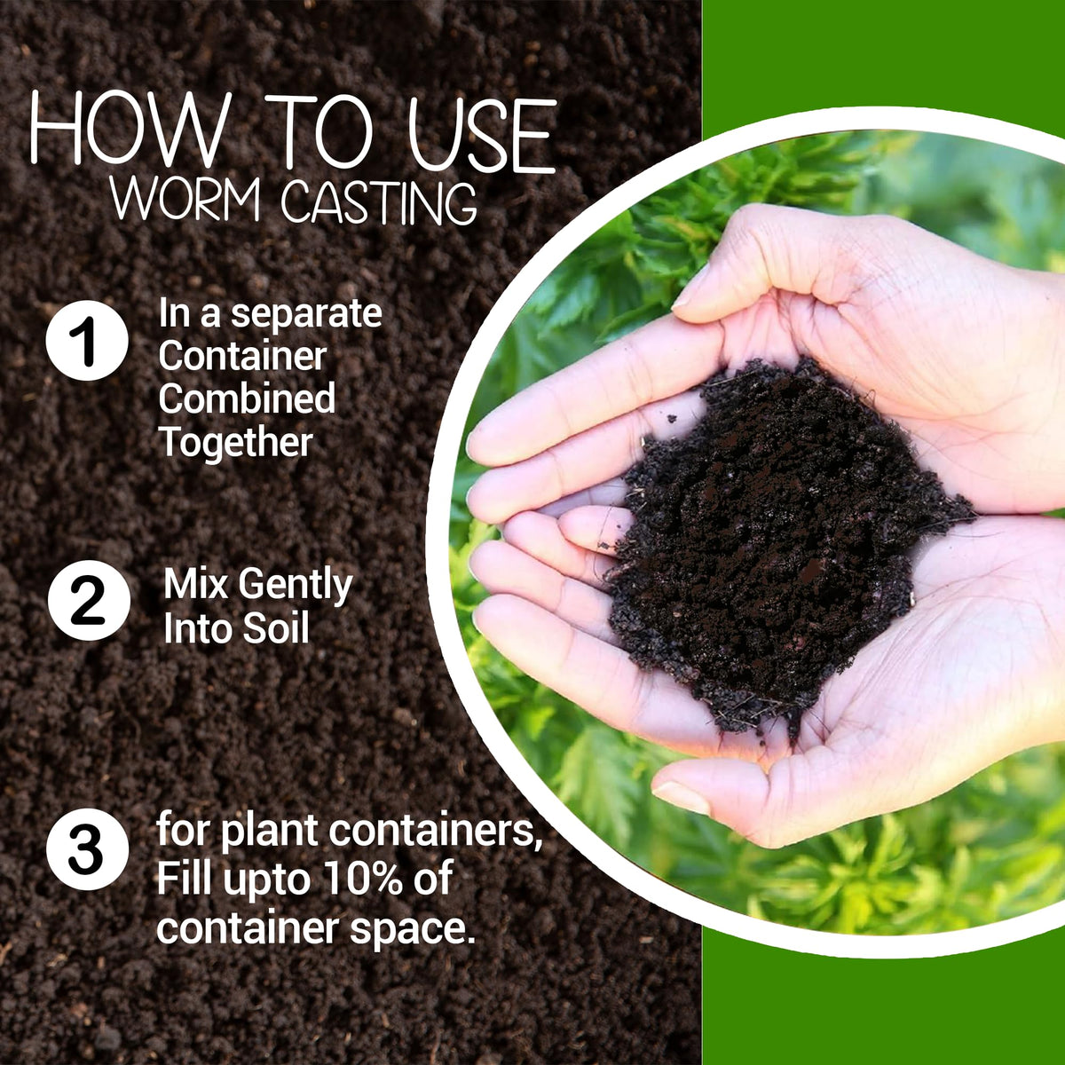Elm Dirt Worm Castings soil tea boosts microbial activity for nutrient access.