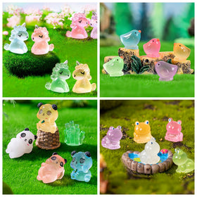 ElpizoFos chick luminous figurine brightens cakes and mini scenes.