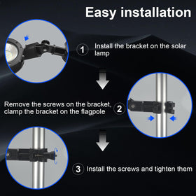 Easy installation with clip and anti-slip sticker included.