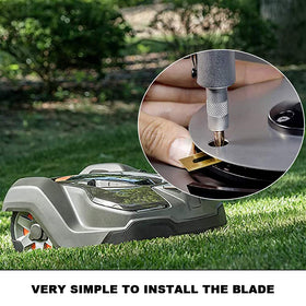 EMBergSupply dual-ended blade shown in action for doubled cutting surface