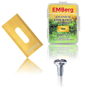 EMBergSupply stainless steel endurance blade offering corrosion resistance and reliable mowing