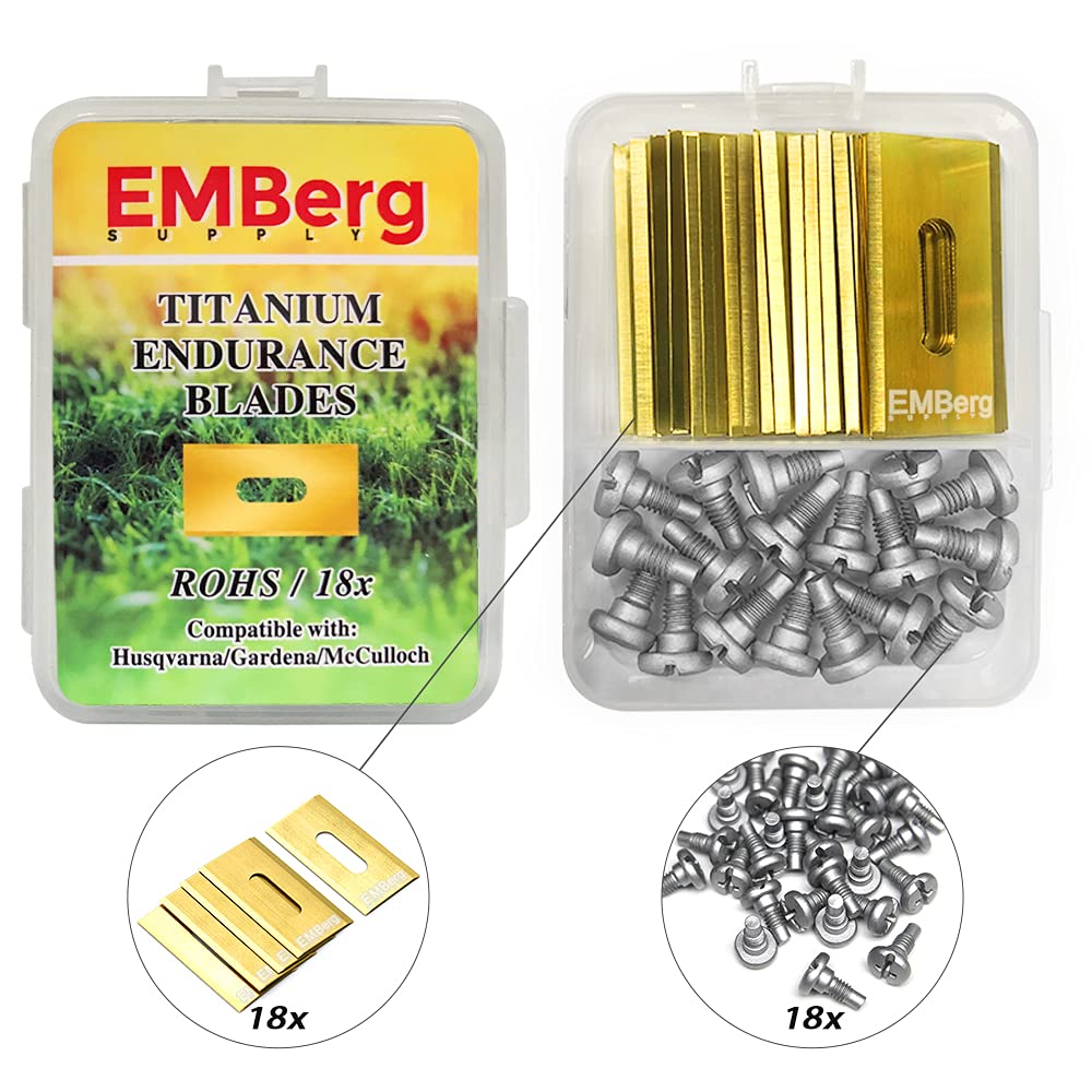 EMBergSupply titanium-coated endurance blade ready for tough cuts and long life