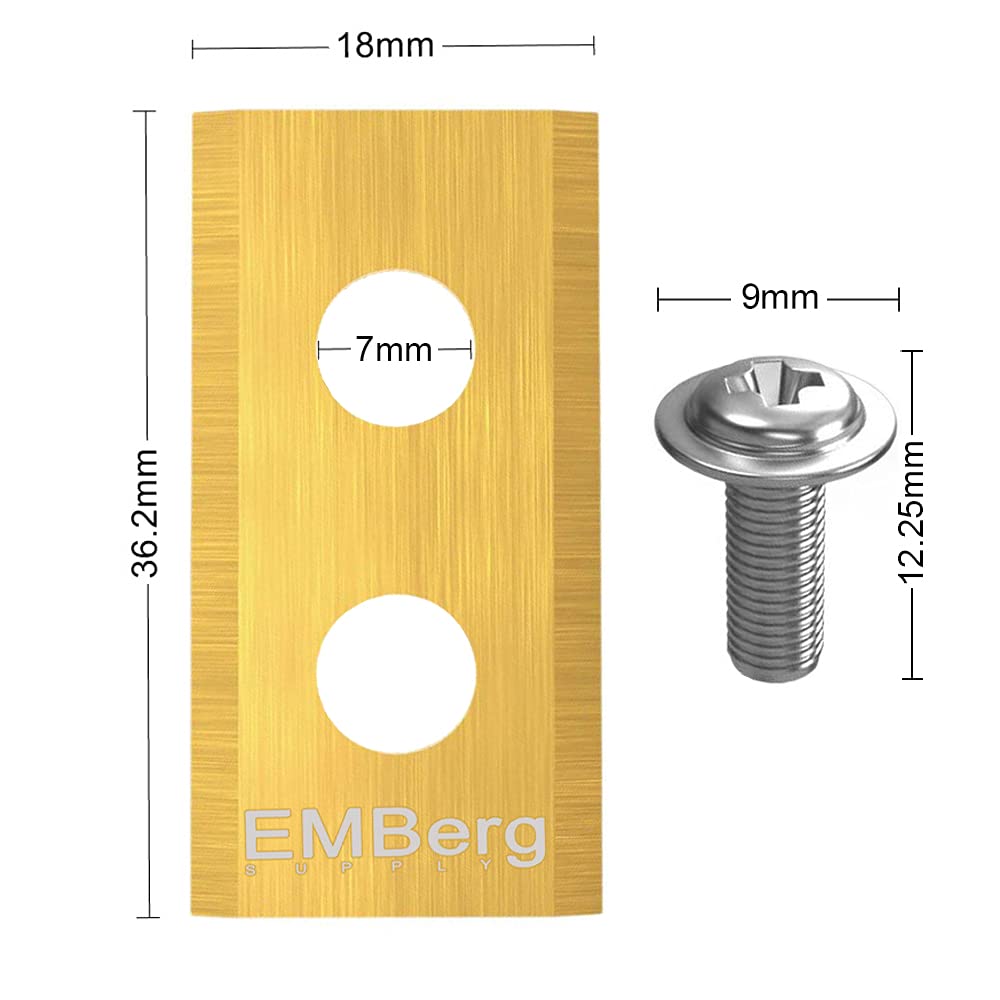 EMBerg Endurance Blades compatible with multiple Worx Landroid models.