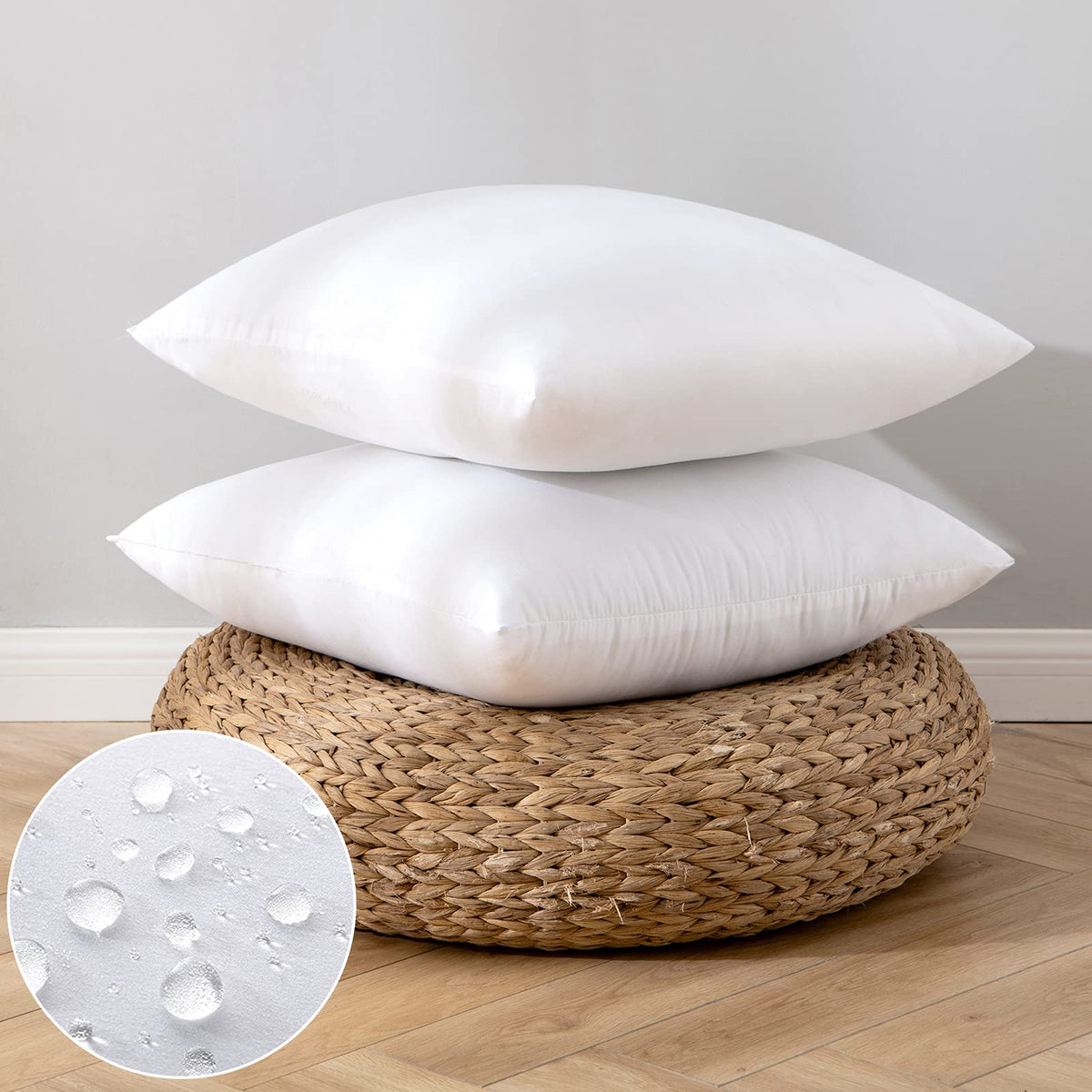 EMEMA outdoor pillow insert 18x18 for plush patio seating comfort.