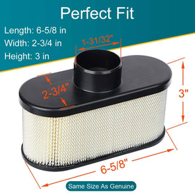 Emmawin sealed air filter edge demonstrates secure seal against dust.