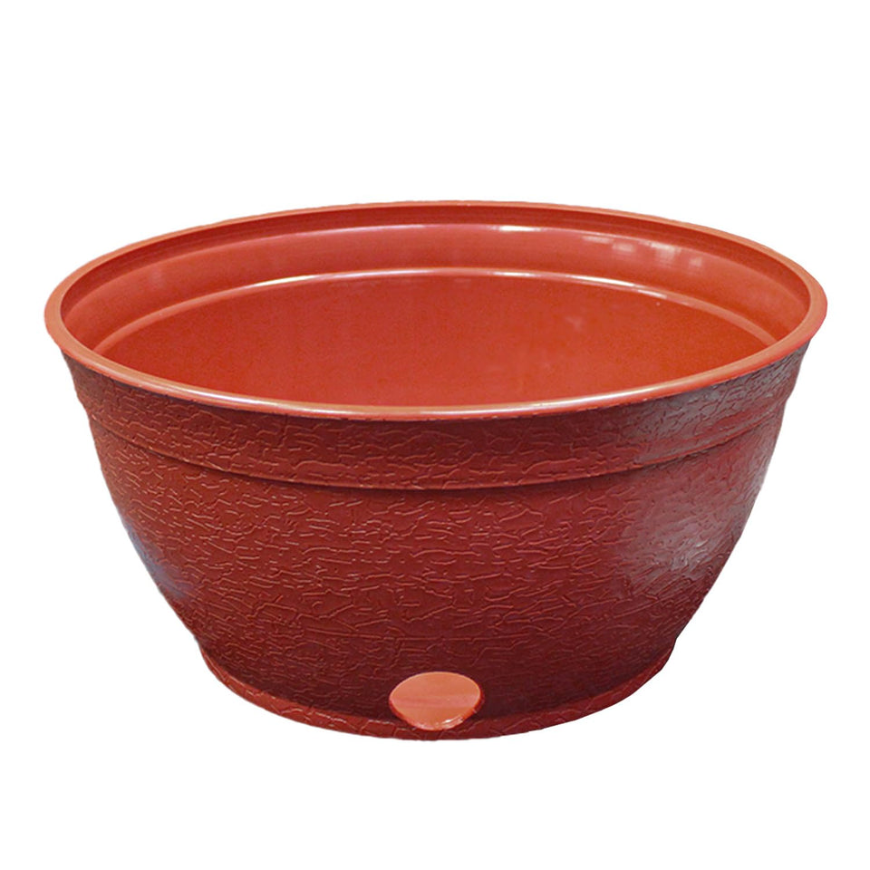 EMSCO Expandable Hose Hider side view highlighting durable polymerized resin construction.