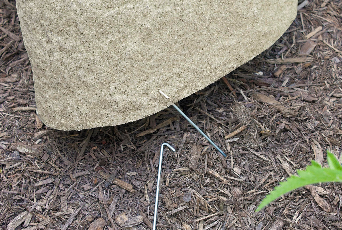 Emsco Group landscape rock hides utilities like wells and pipes for cleaner views.