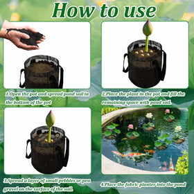 Emsiok versatile plant baskets for gardens or storage