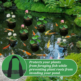 Emsiok durable mesh resists tearing in aquatic environments