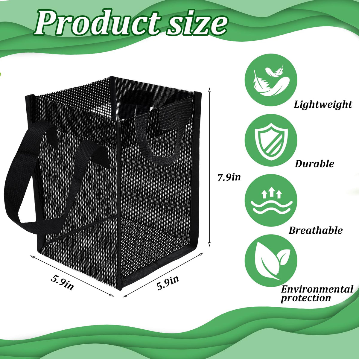 Emsiok 1-gallon pond planter bags ideal for root stability.