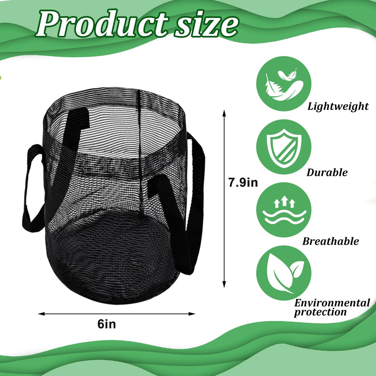 Emsiok round 1-gallon pond bags ideal for water lilies