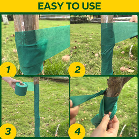All-season Emycool trunk guard protecting tree bark