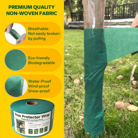 Emycool wrap deters deer and rabbits from chewing bark