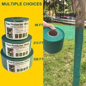 Emycool wrap preventing pest intrusion around trunk