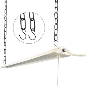 ENATECLITE 36-inch hanging chain length shown for versatile DIY installations.