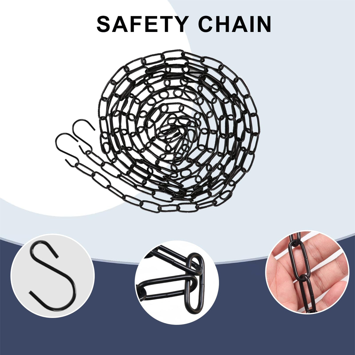 ENATECLITE bird feeder hanging chain demonstrates reliable outdoor support.
