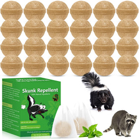 Enbabbor peppermint rodent deterrent pack for indoors and outdoors with minty scent