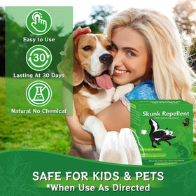 Enbabbor pet-safe rodent deterrent protects families and pets with natural peppermint