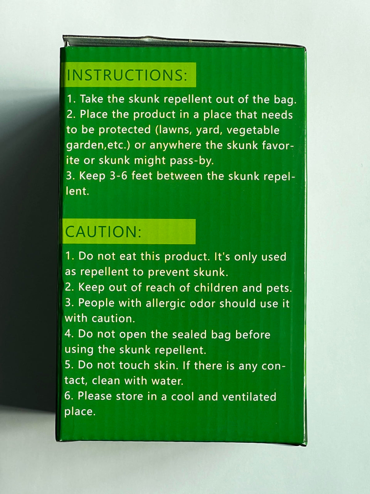 Enbabbor weather-resistant pouch for outdoor use against rodents in rain or sun