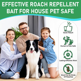 Enbabbor cockroach gel bait under sink supports indoor control