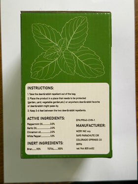 Enbabbor deer-rabbit-repellent-ball in a pest-safe garden setting demonstrates easy use