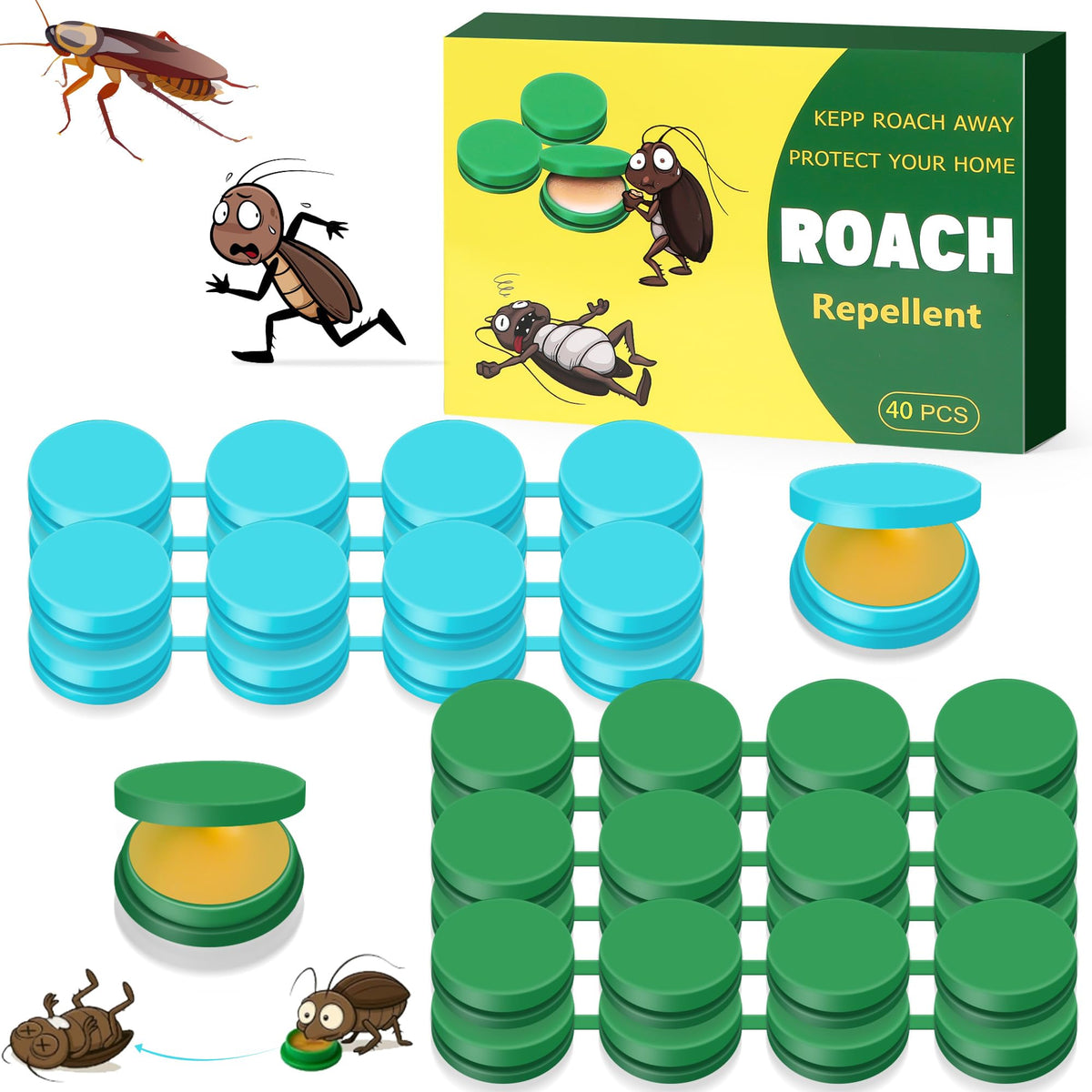 Enbabbor roach gel bait pack front showing practical pest control solution